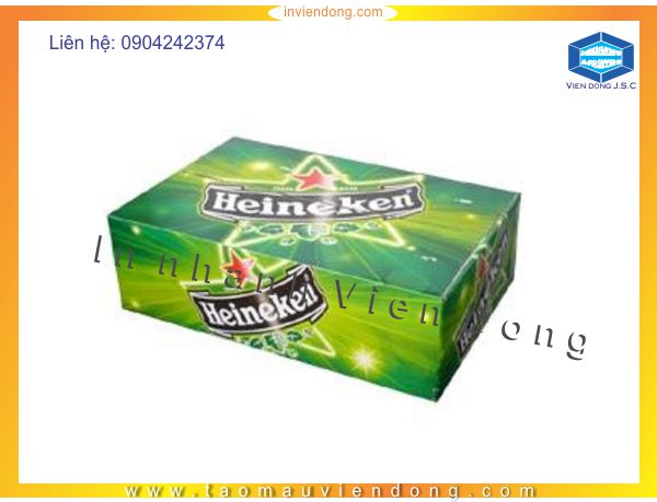 In hộp bia giá rẻ, lấy nhanh tại Hà Nội - ĐT: 0904242374