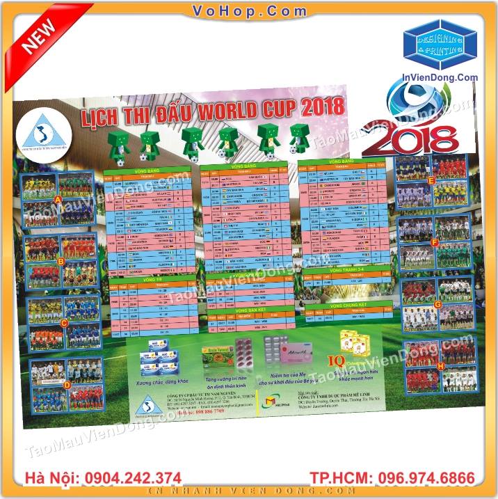 In vỏ hộp cafe rẻ | In vo hop cafe re | Đại chỉ in lịch thi word cup 2018